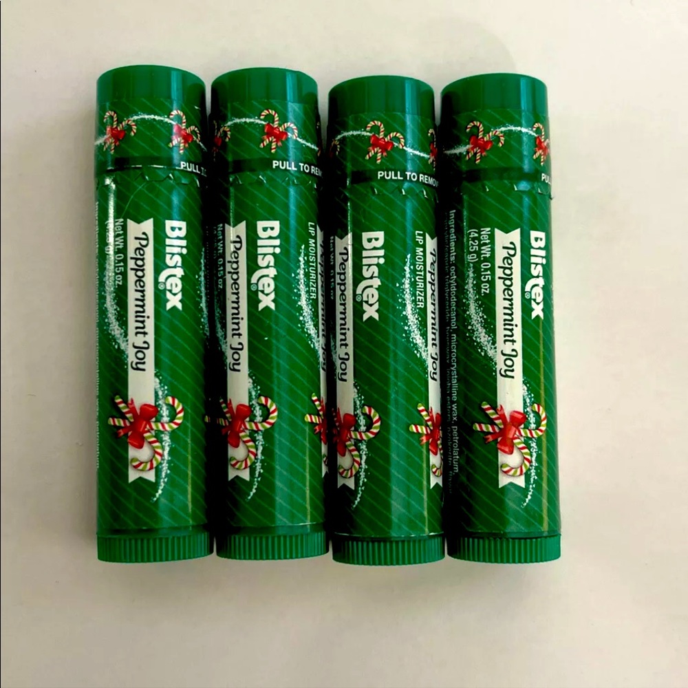 Limited Edition Holiday Peppermint Joy Chapsticks Lot